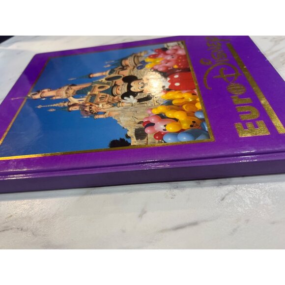 Euro Disney Hardcover Book Walt Disney History & Theme Parks 1992 Edition - Picture 10 of 11